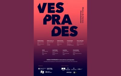 VESPRADES- 24 d’octubre a les 19 h a RES NON VERBA- ÍSTER