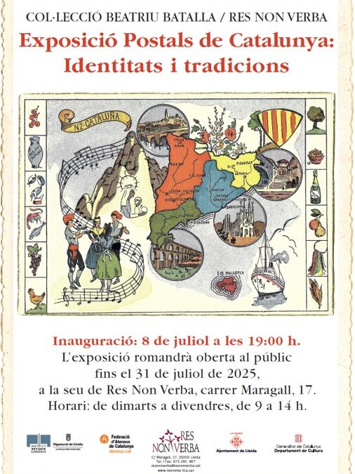 Exposició Postals de Catalunya: Identitats i tradicions