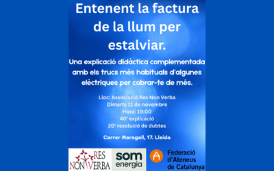 Xerrada: Una Tarifa Igual per a Tothom